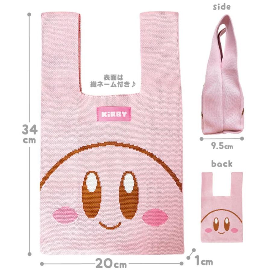 エス17101 【送料無料】【星のカービィ】ニットトートバッグ【にっこり