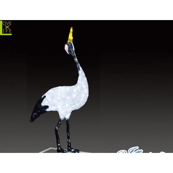 AACR-BIRD-TSURUA【LED】【イルミネーション】【大型商品】ツル【A