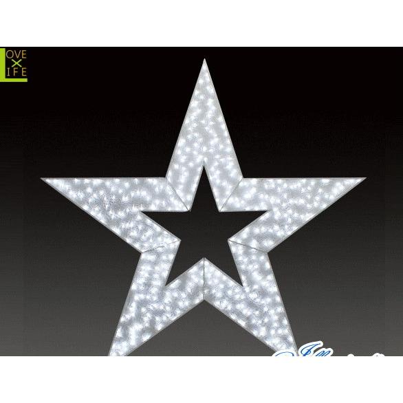 SACR-BG-STS【LED】【イルミネーション】【大型商品】ビッグスター【S】【スター】【星】【クリスタル】【フォルム】【電飾】【モチーフ】【クリ
