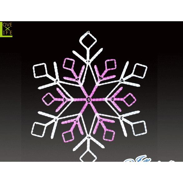 ALRM-DC-P【LED】【照度】【大型商いもの】スノーフレーク【サクラ色】【ダブル色つや】【雪】【たま物】【水晶】【形状】【電飾】【 楽器、手芸、コレクション-その他テレビ、アニメ、キャラクターグッズ-コレクション、趣味