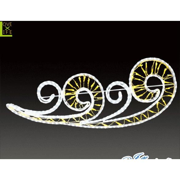 ALRM-CW-WW【LED】【照度】【大型商いもの】カラーウェーブ【ゴールド】【縮くれる】【波】【しずく】【雫】【たま物】【水晶】【フォ コレクション、趣味-その他テレビ、アニメ、キャラクターグッズ