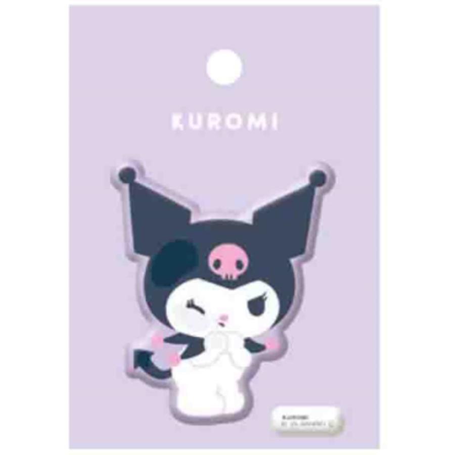 クラ127480 【サンリオキャラクターズ】ふにましゅシール【クロミ