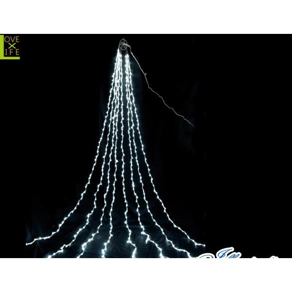 1008MD10W【イルミネーション】ドレープライト【ホワイト】【LED】【1008球】【冬】【簡単】【工事】【均等】【電飾】【装飾】【クリスマス】【