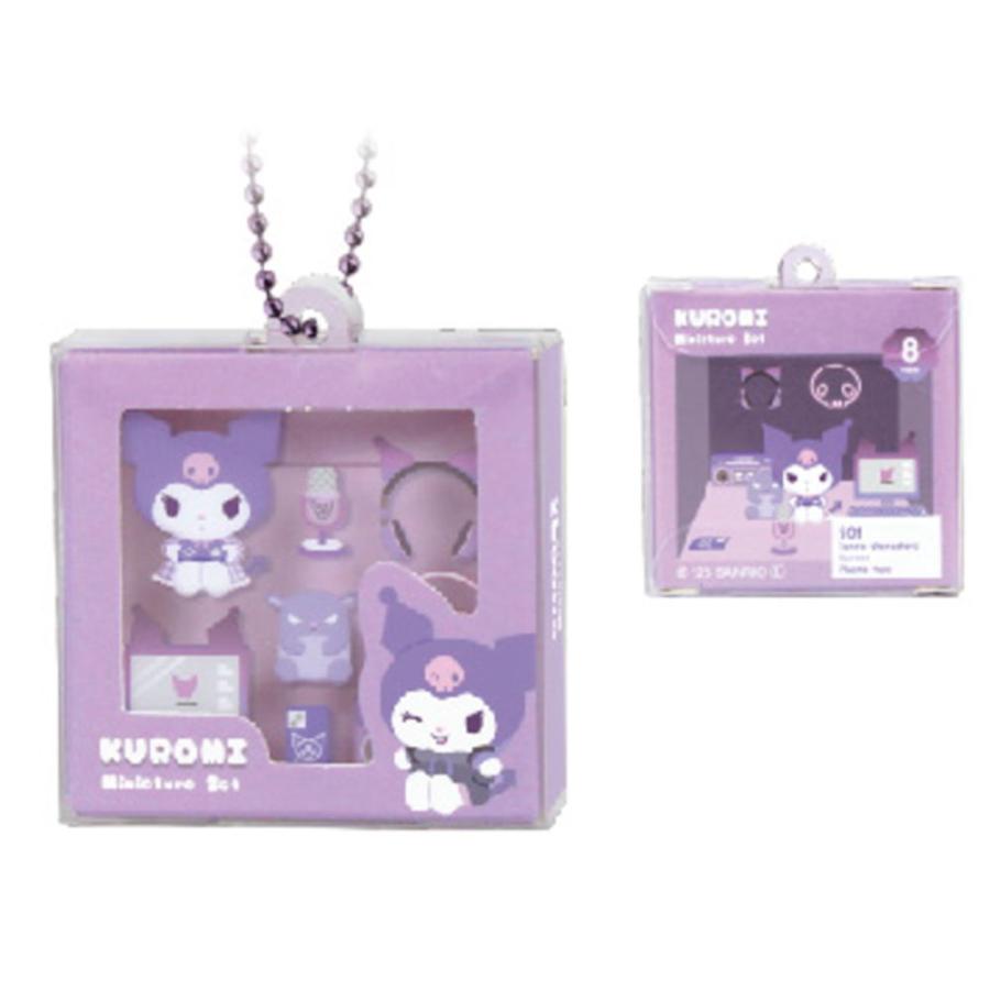 サンリオ クロミ グッズ ティSR-5546780KU 【サンリオキャラクターズ】パッケージ風ミニチュア