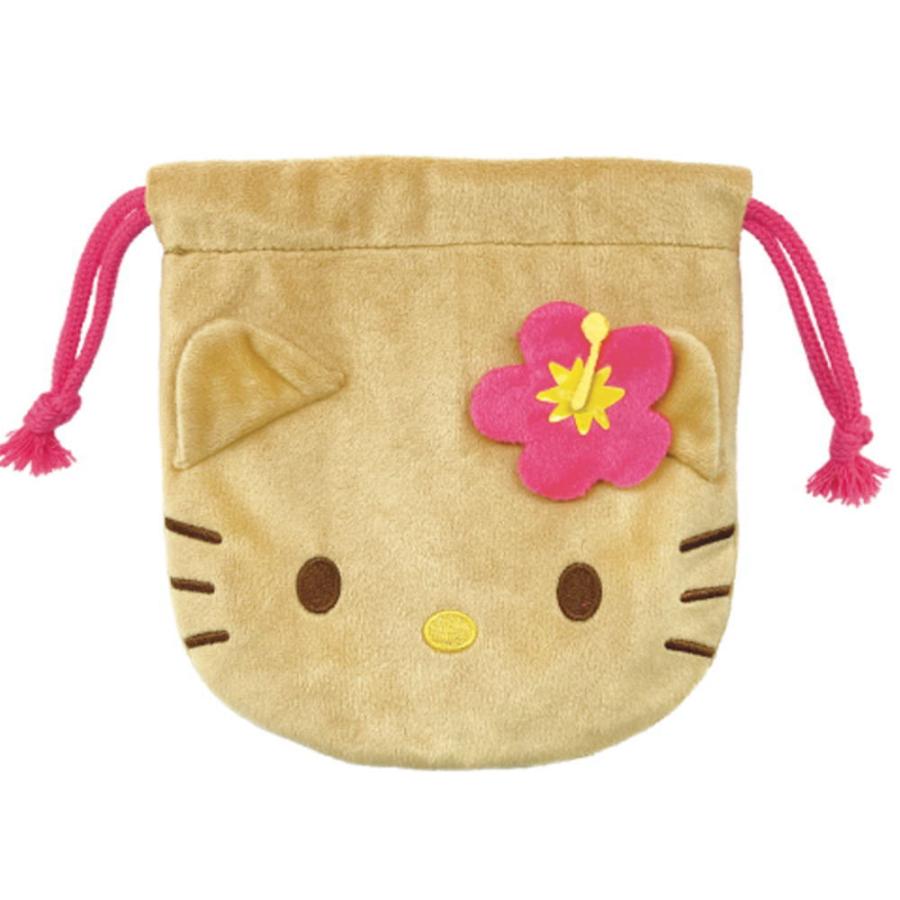 ティSR-5530458HK 【サンリオキャラクターズ】ぬいぐるみ巾着【ひやけ