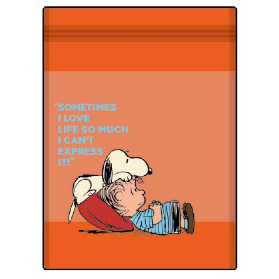 オオPQ-910 【スヌーピー】【SNOOPY】マチ付きストレージバッグ4P