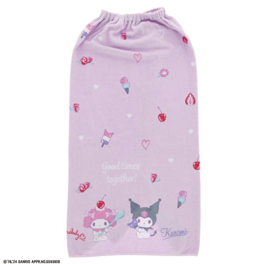 マル3765006400 【サンリオキャラクターズ】100丈巻きタオル【スイート