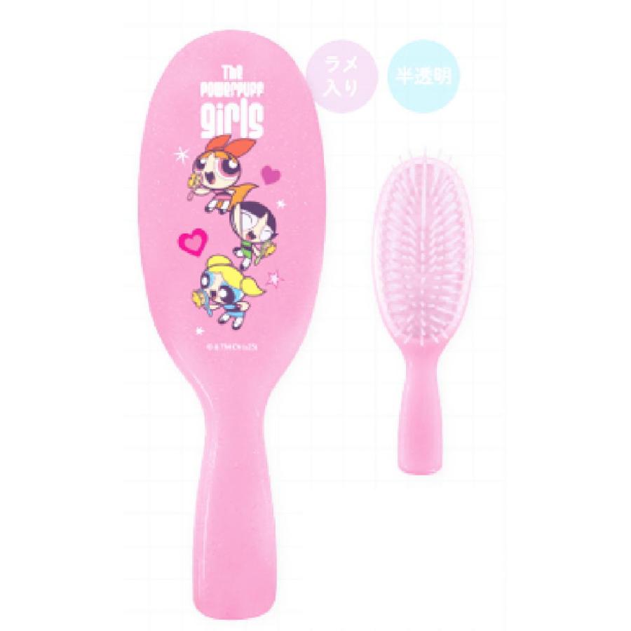 ティPW-5548058PK 【パワーパフガールズ】取手付きスムースヘアブラシ