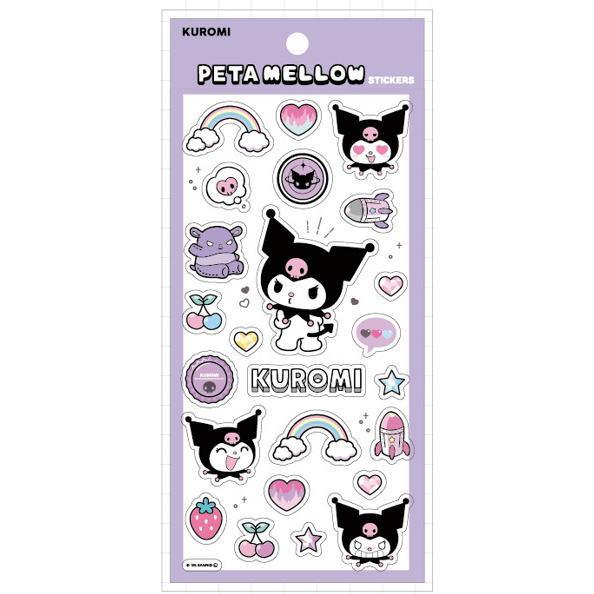 ティSR-5546945KU 【サンリオキャラクターズ】ペタメロウステッカーズ