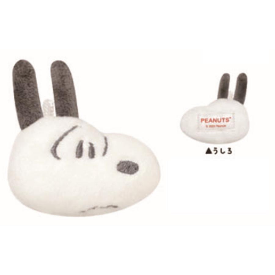 クラ131610 【スヌーピー】【SNOOPY】ぺたふれキーホルダー【びっくり