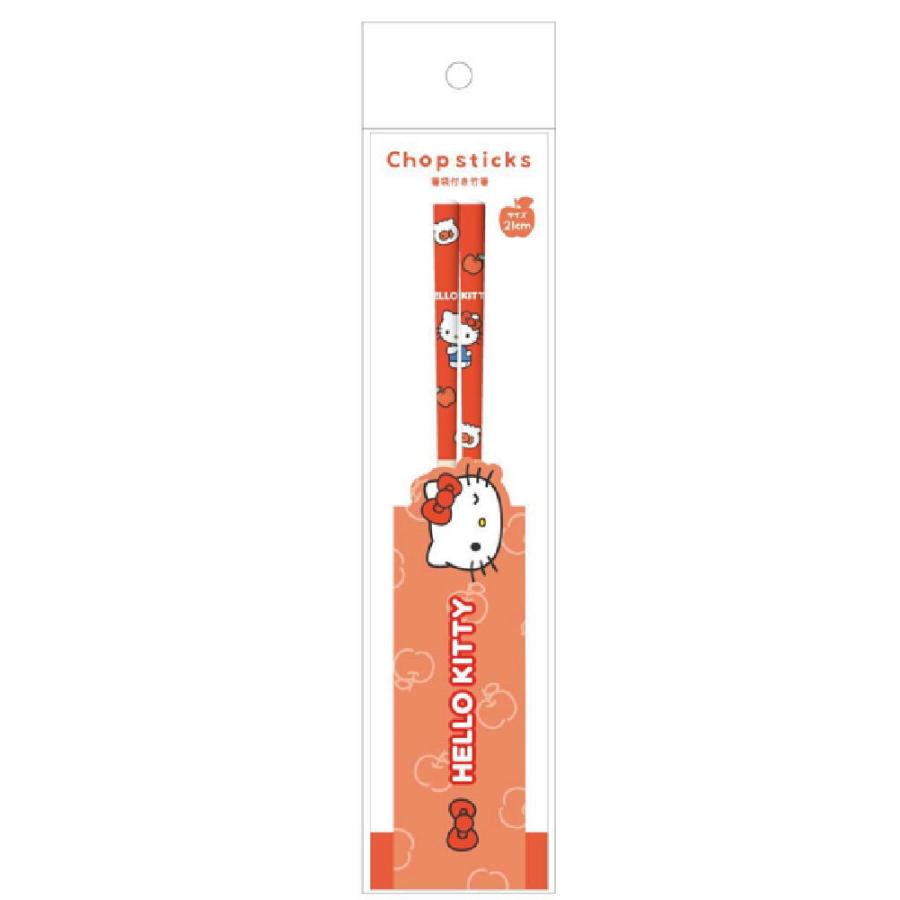 ティSR-5535816KT 【サンリオキャラクターズ】箸袋付き竹箸【21cm