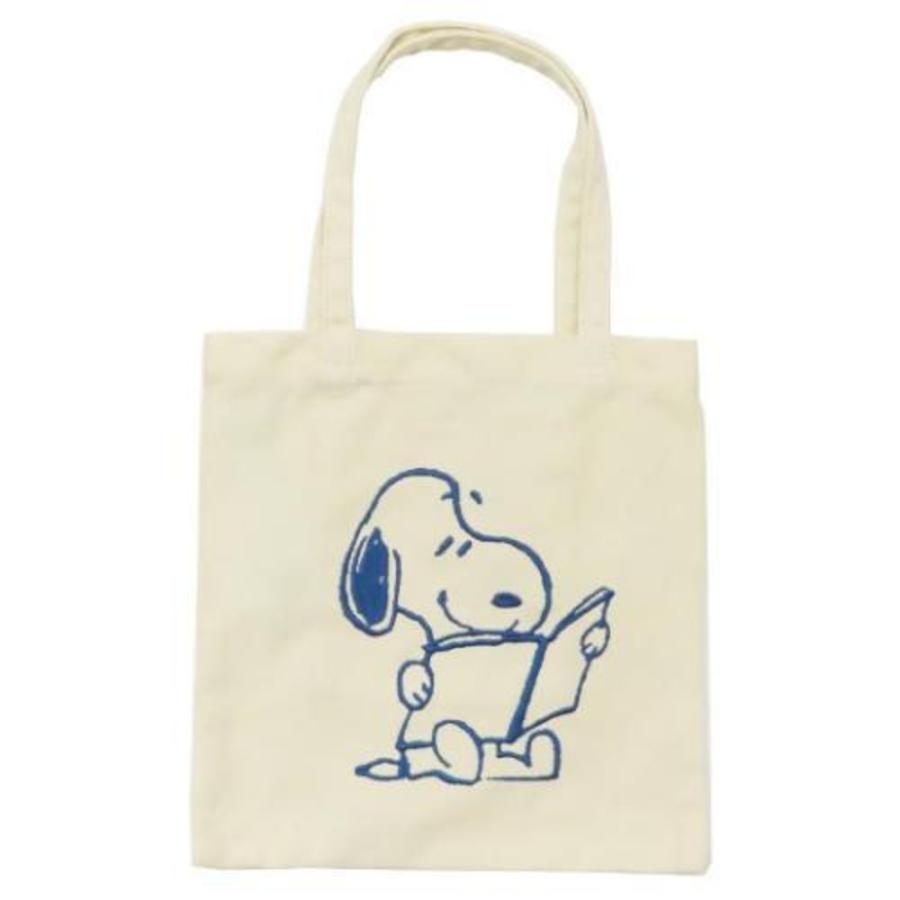 マリSPQQ-059 【送料無料】 スヌーピー SNOOPY 刺繍ミニトートバッグ