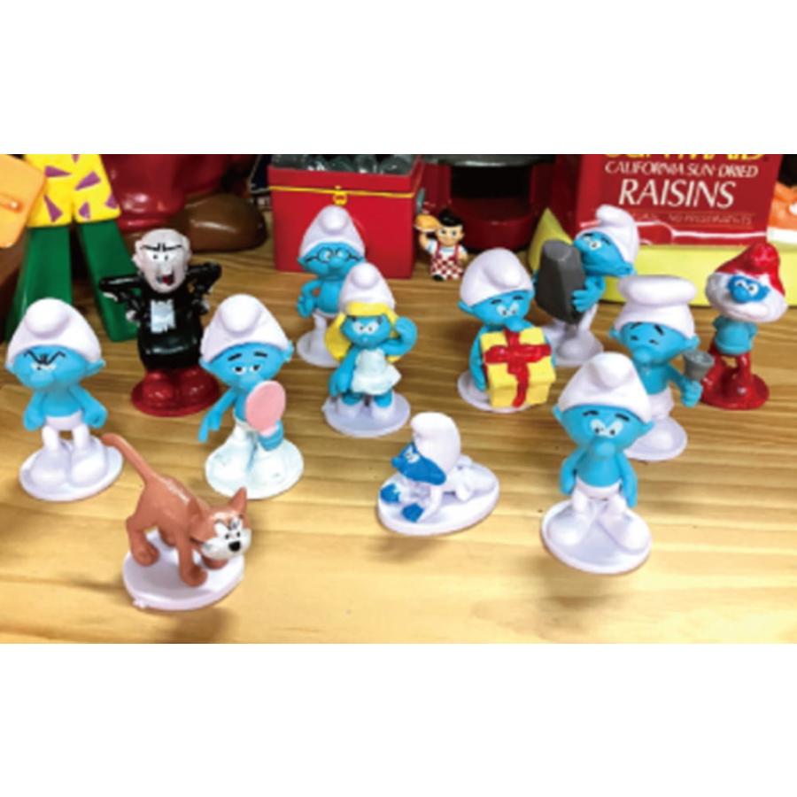 【アメトイ】【レア】スマーフ フィギュア 2体セット アメトイ】【レア】スマーフ フィギュア 2体セット スマーフ