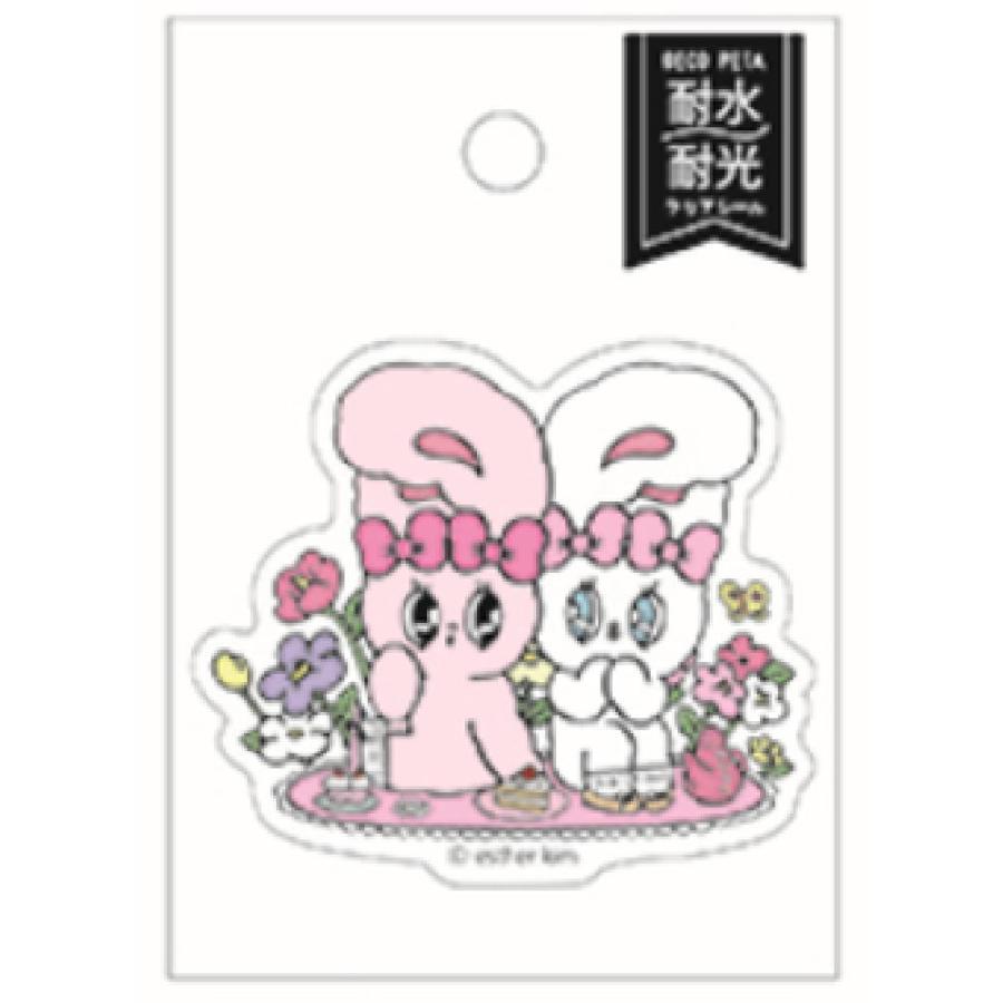 エスターバニー ステッカー シール デコ 6個セット Amazon.co.jp