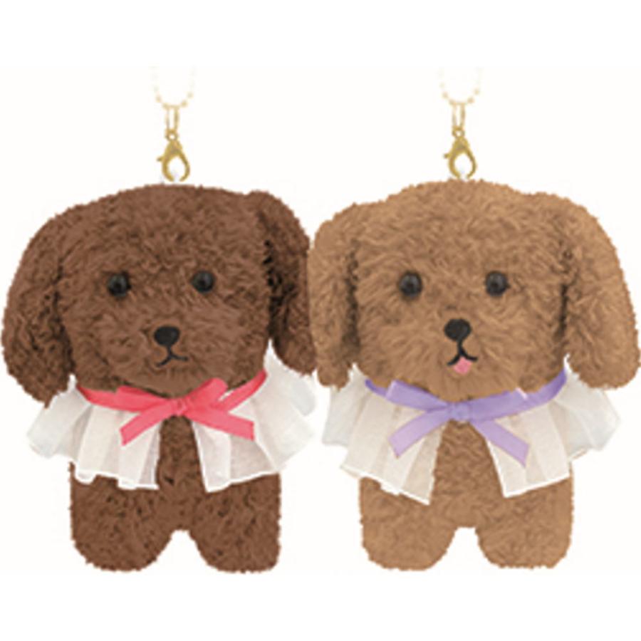 クラ133950 【送料無料】 オリジナル ニコぬいキーホルダーL プードル
