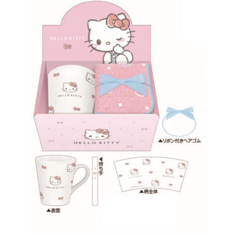 クラ130622 サンリオキャラクターズ タオル付きマグカップシンプリー