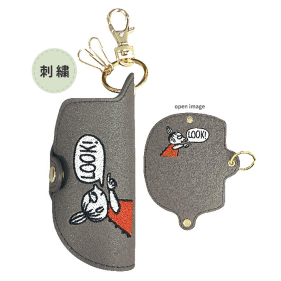 カミ228841 ムーミン Moomin 静電気軽減スマートキーカバーLOOK