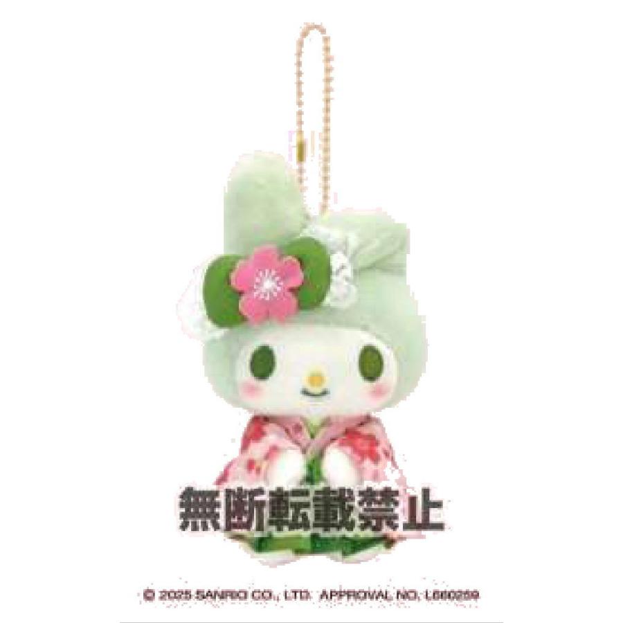 ナカ220622-26 【送料無料】 サンリオキャラクターズ マスコット抹茶