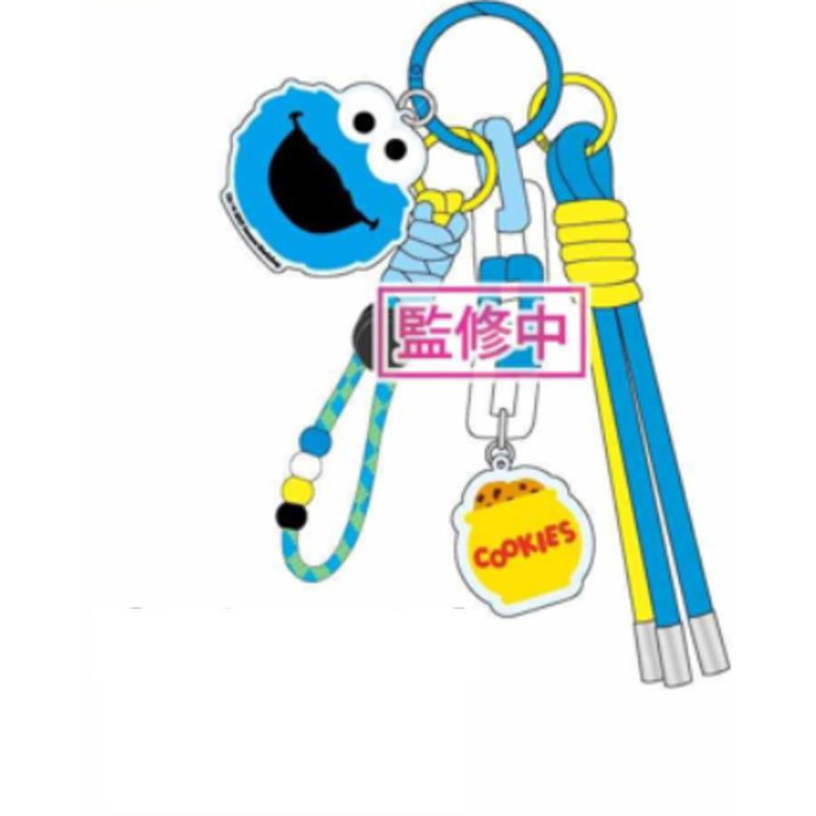 ケイSS-SC-CM セサミストリート ストラップチャームクッキーモンスター