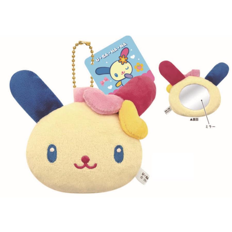 クラ136390 サンリオキャラクターズ ぬいぐるみミラーウサハナ 鏡