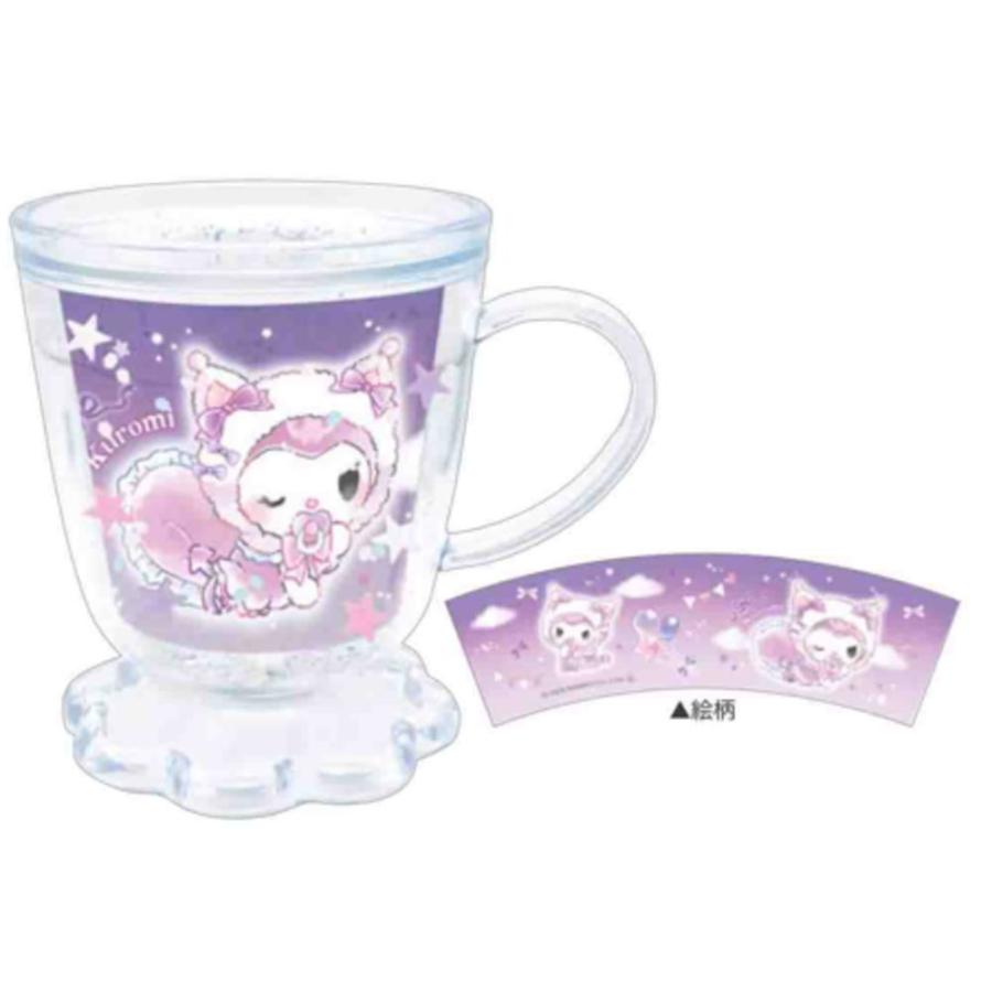 陶器　小物 クラ135433 サンリオキャラクターズ カフェ型グリッターカップクロミ