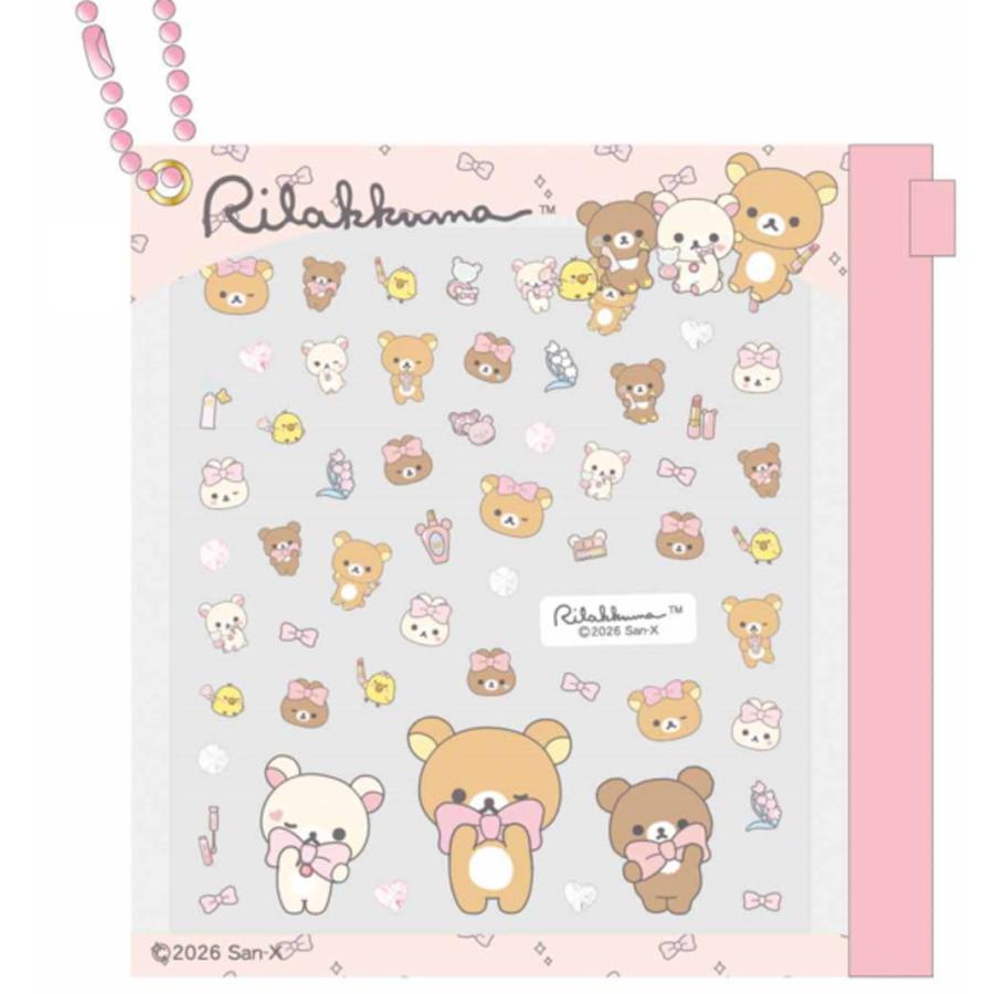 アイK-6356C リラックマ RIRAKKUMA ミニデコパーツリボン りらっくま