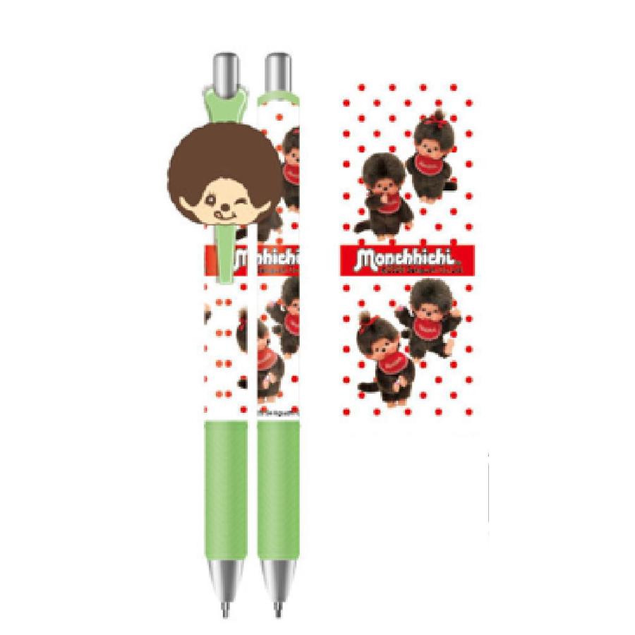 アイK-6365G モンチッチ マスコット付きゲルペン仲良し キャラクター