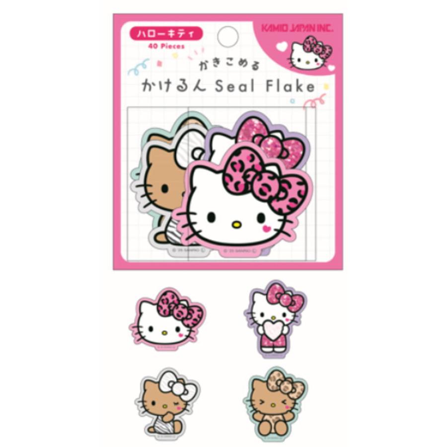 食べ物テーマ　キティ　ぬいぐるみ　メモ　等　サンリオ カミ230629 【送料無料】 サンリオキャラクターズ かけるんシール