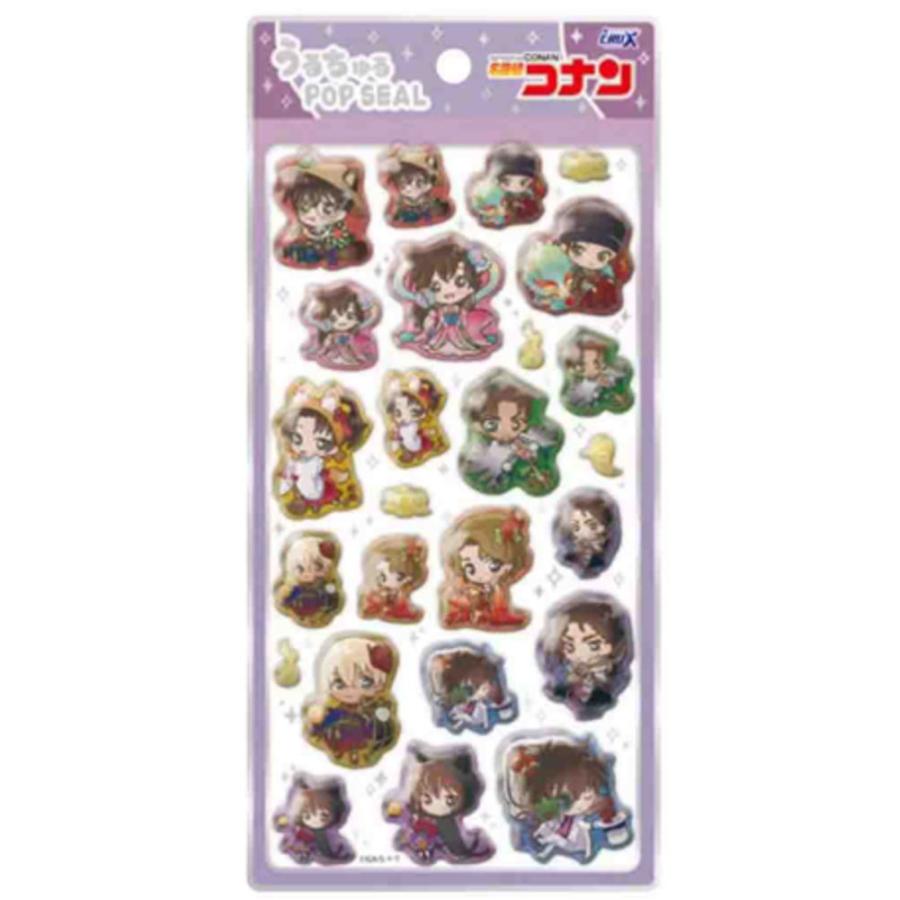 クラ136994 【送料無料】 名探偵コナン うるちゅるポップシール百鬼