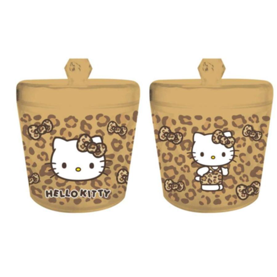 ケイCKK4-KHY サンリオキャラクターズ キラキラキャニスターヒョウ柄