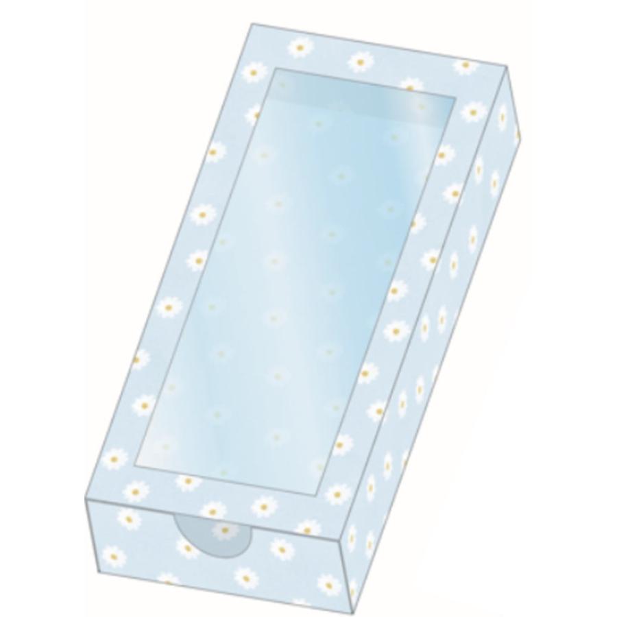 カミ231102 【送料無料】 オリジナル 大人のシール収納BOXブルー 青