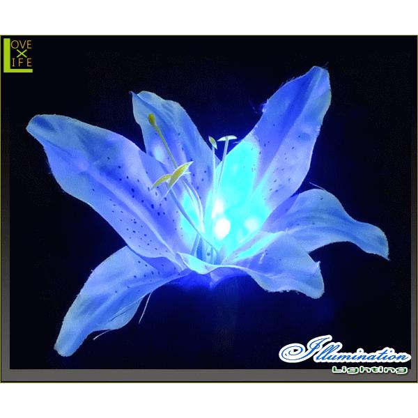 ALFU-LI-W【イルミネーション】リリー【ユリ】【百合】【フラワー】【お花】【お花畑】【はな】【LED】【クリスタル】【電飾】【モチーフ】【クリス_4