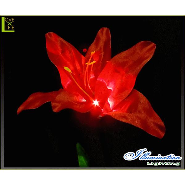 ALFU-LI-W【イルミネーション】リリー【ユリ】【百合】【フラワー】【お花】【お花畑】【はな】【LED】【クリスタル】【電飾】【モチーフ】【クリス_6