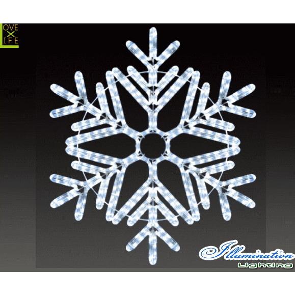 MALRM-TC-SFRM【イルミネーション】ツインクルスノーフローラ【M】【雪】【結晶】【スノー】【フレーク】【クリスタル】【LED】【フォルム】【
