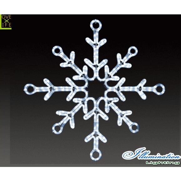 MALRM-TC-SLFM【イルミネーション】ツインクルスノーリーフ【M】【雪】【結晶】【スノー】【フレーク】【クリスタル】【LED】【フォルム】【電