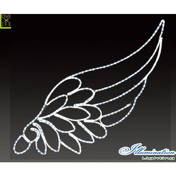 ALRM-WING【イルミネーション】ウィング【羽】【翼】【結晶】【つばさ】【アート】【クリスタル】【LED】【フォルム】【電飾】【モチーフ】【クリス