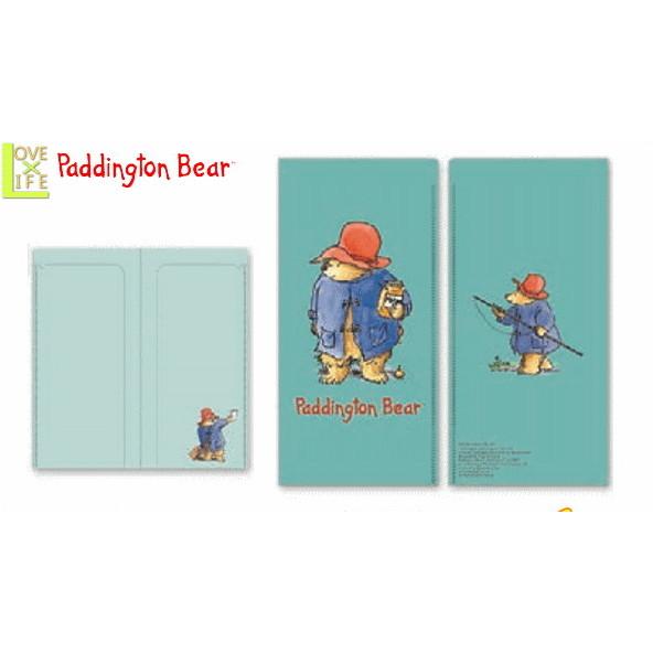 PD-CF201【日本製】【くまのパディントン】チケットホルダー【ブルー】【Paddington Bear】【パディントンベア】【チケット入れ】【付箋｜ishidaya-co