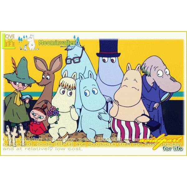 送料無料】【ムーミン】【Moomin】フェイスタオル【ブルーミングメイズ