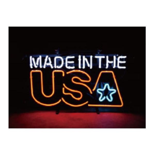 MADEINTHEUSA【アメリカン雑貨】ネオンサイン【MADE IN THE USA】【ネオン熱電子管】【ネオンともし火】【電飾】【貼り出し】【亜米利加雑 その他テレビ、アニメ、キャラクターグッズ-楽器、手芸、コレクション