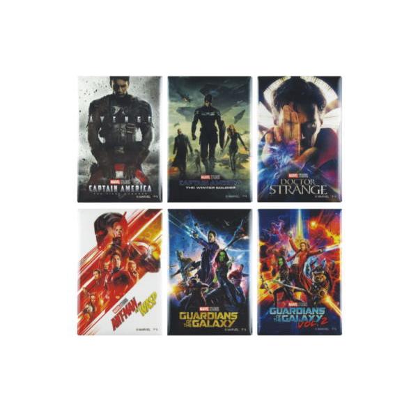 MV5522640【クジ】【マーベルキャラクター】スクエアマグネットセット