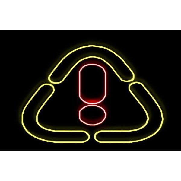 正規品質保証 Wp ネオン ビックリマーク ビックリ マーク 標識 注意喚起 注意 アイコン イラスト ネオンライト 電飾 Led ライト サ その他テレビ アニメ キャラクターグッズ Www Tvusac Com