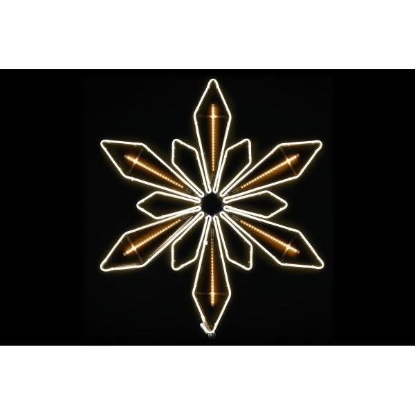 【ネオン】【イルミネーション】フロークリスタル【ホワイト】【クリスタル】【雪】【結晶】【スノー】【LED】【ネオンライト】【ライト】【サイン】【neo
