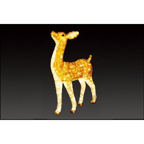 【イルミネーション】【大型商品】シカ【B】【LED】【しか】【アニマル】【動物】【モチーフ】【クリスマス】【クリスタルグロー】【グロー】【電飾】【飾り