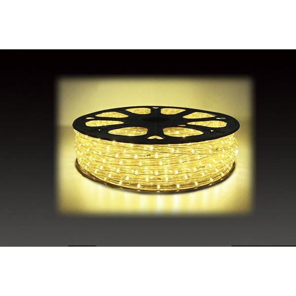 【照度】【LED】ロープライトスリム【三鞭酒ゴールド】【40M】【縄索】【ともし火】【縄索ともし火】【LEDともし火】【電飾】【かざり付ける】【