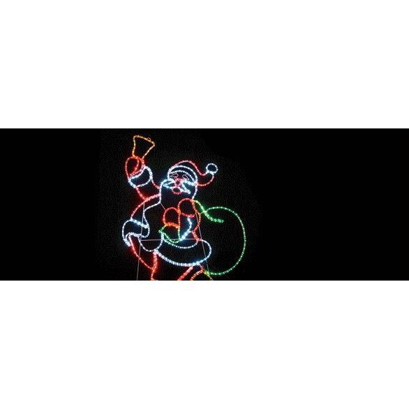 【新商品】LEDイルミネーション　LEDモチーフ サンタクロース♪ドキドキ！ワクワク！かわいいモチーフたちが玄関先でお出迎え！ ♪【大人気】【クリス