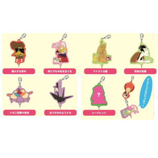 クジ】【びじゅチューン】つながるアクリルチャーム【Eテレ】【NHK