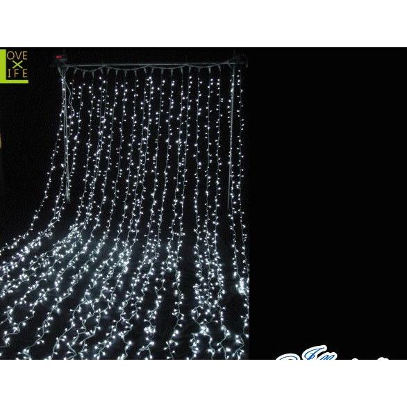 6zak740【20 】LEDカーテンライト【1920球】【LED】【ナイアガラ】【川】ライトで覆い尽くせば美しく仕上がります♪【送料無料】【クリスマ