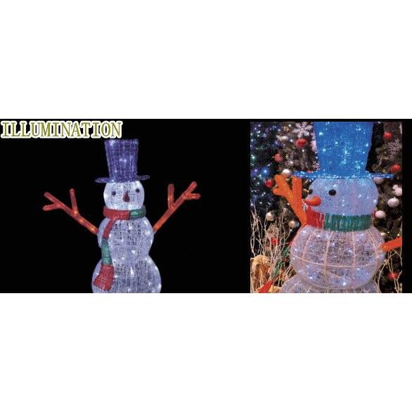 6zak883【照度】【大型商いもの】LED クリスタルグロー スノーマン【M】【雪達磨】【雪】【3D】【クリスマス】【ILLUMINATI その他テレビ、アニメ、キャラクターグッズ-楽器、手芸、コレクション-コレクション、趣味
