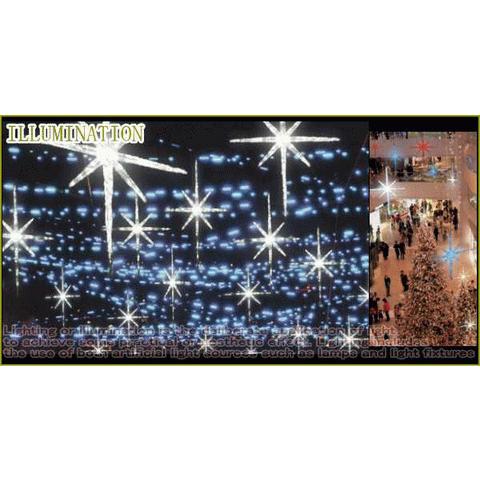 6zak918【LED】【イルミネーション】【大型商品】LEDクリスタル スノーフレーク【雪】【結晶】【輝き】【シンプル】【デザイン】【装飾】【グロー_1