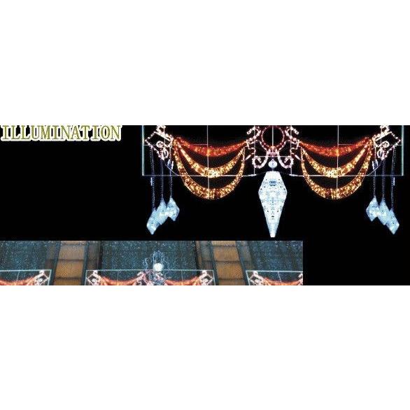 6zak935【2012新作イルミネーション】LEDクリスタル アレンジアーチ【アーチ】【ダイヤモンド】【カット】☆LEDイルミネーション クォリティ